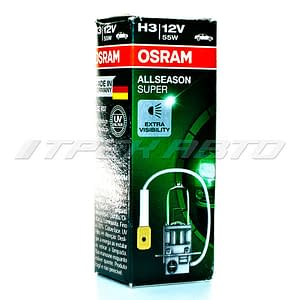Лампа H3 OSRAM всепогодная 55W