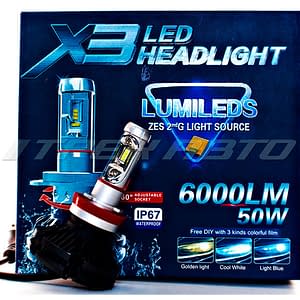 Лампы LED X3 H11 радиатор