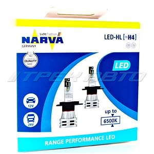 Лампы LED NARVA H4 головной свет к-т Range Perfomance