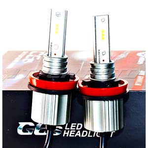 Лампы LED G6s H11 40W четкая граница радиатор
