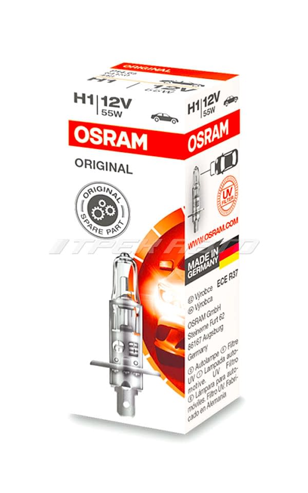 Лампа H1 OSRAM ORIGINAL 55W 64150UVS