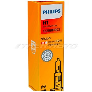 Лампа H1 PHILIPS 55W +30% 12258PRC1