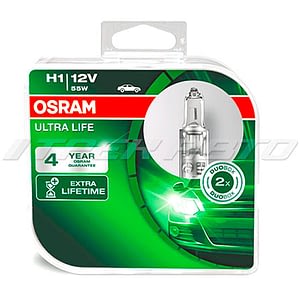 Лампы OSRAM H1 ULTRA LIFE- к-т 64150ULT-HCB