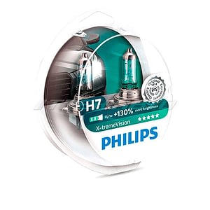 Лампы PHILIPS H7 X-treme Vision +130%